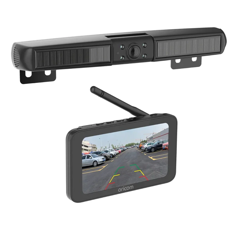Oricom WRCSP Wireless Solar Reversing Camera with 5" Display - Image 3
